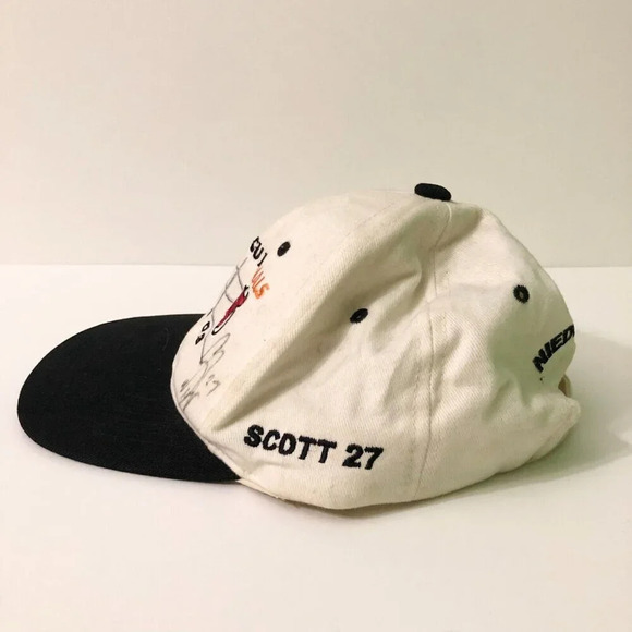 2003 Mighty Ducks New Jersey Devils Stanley  Cup Finals Cap Niedermayer Signed - Picture 5 of 16